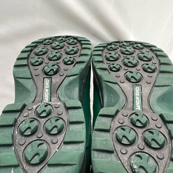 Boy/Girl Kids Lands’ End Green Garçon Snowboots - Picture 8 of 8